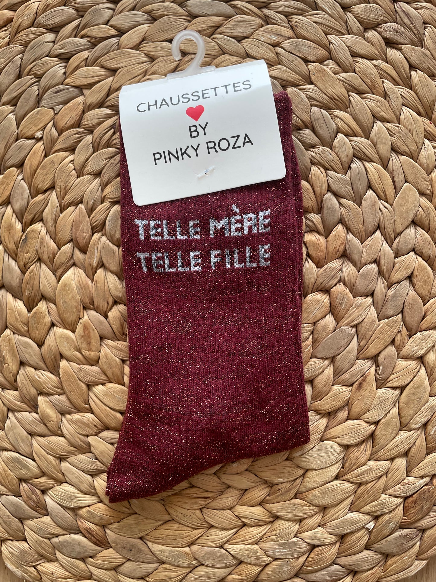 Chaussettes paillettes