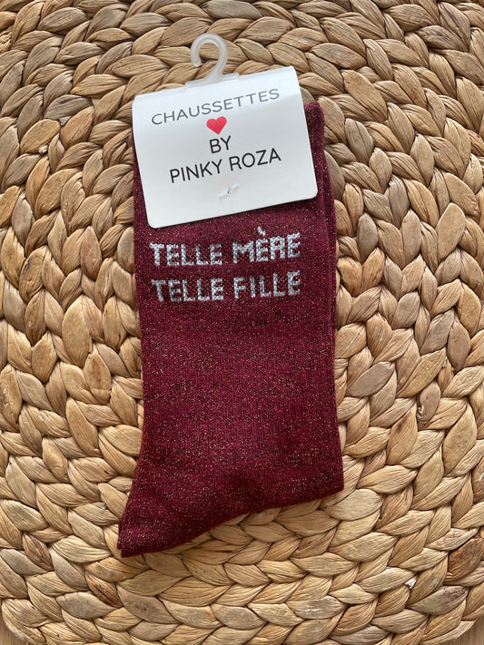Chaussettes paillettes