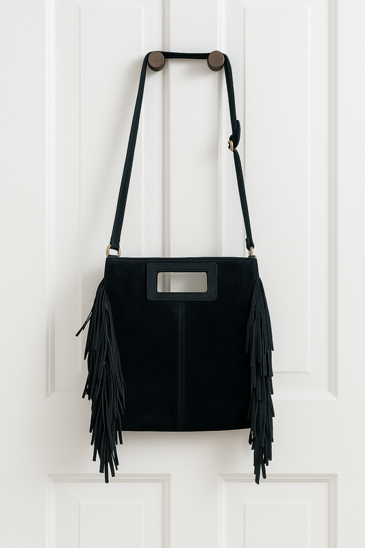 Sac cuir frange SELMA