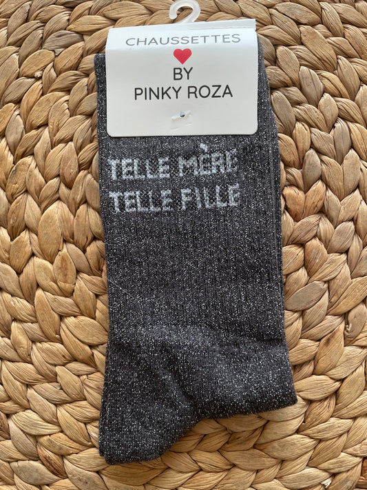 Chaussettes paillettes