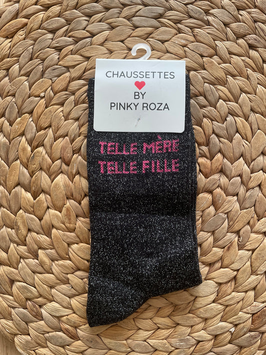 Chaussettes paillettes